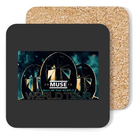 Muse Live Concert Will Of The People World Tour 2023 Coasters, Gift for ...