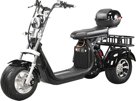 eHoodax Fat Tire Electric Scooter ，2000W Motor 60v 20A Lithium Battery ...