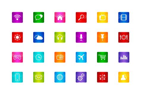 Desktop Icons Collection World, Mobile, Cloud Computing, Icons PNG ...
