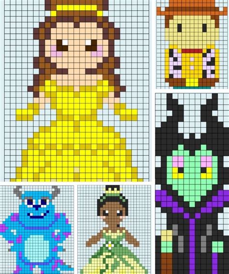 Disney Villains Perler Bead Patterns Perler Beads, Perler