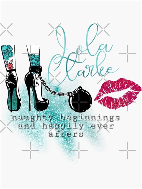 "Lola Logo" Sticker by lolaclarke2021 | Redbubble