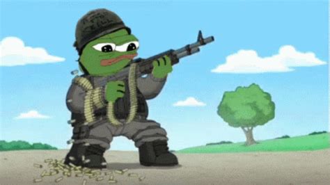 Military Pepe GIF - Military Pepe Killer - Discover & Share GIFs