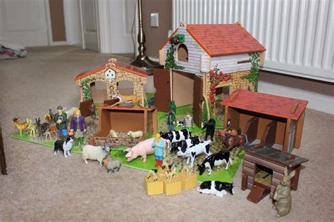 ELC Wooden Farm Set plus farm animals TOY | in Eaton Ford, Cambridgeshire | Gumtree