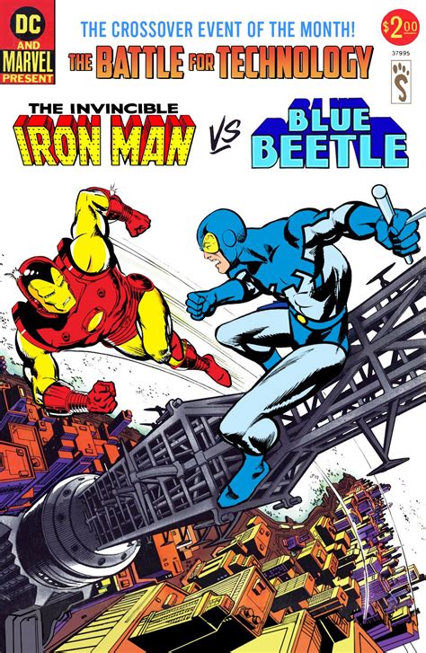 Epic Battle: Iron Man vs Blue Beetle