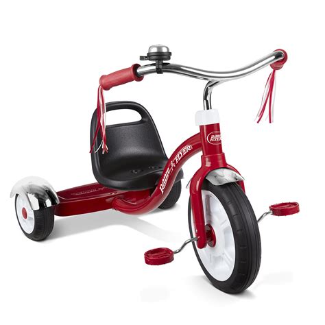 Radio Flyer Deluxe Steer Stroll Ride-On Trike, Tricycle For Toddlers ...