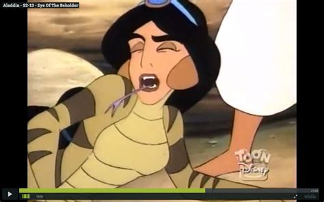 Jasmine as a Snake - Eye of the Beholder S2 E13 | Disney aladdin, Princess jasmine, Disney