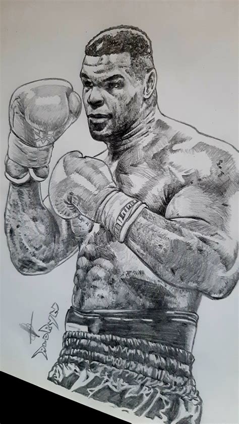 ArtStation - IRON Mike Tyson fan art