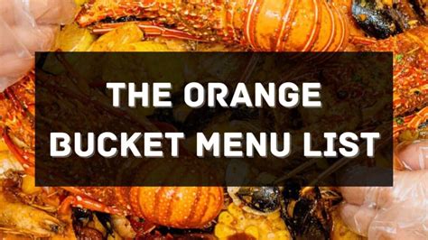 The Orange Bucket Menu Prices Philippines 2024 [Updated] — All About ...