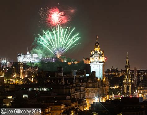 Edinburgh Royal Military Tattoo Fireworks Joe Gilhooley Photography