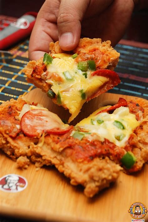 THE PICKIEST EATER IN THE WORLD: THE CRAZY KFC CHIZZA #KFCHIZZA