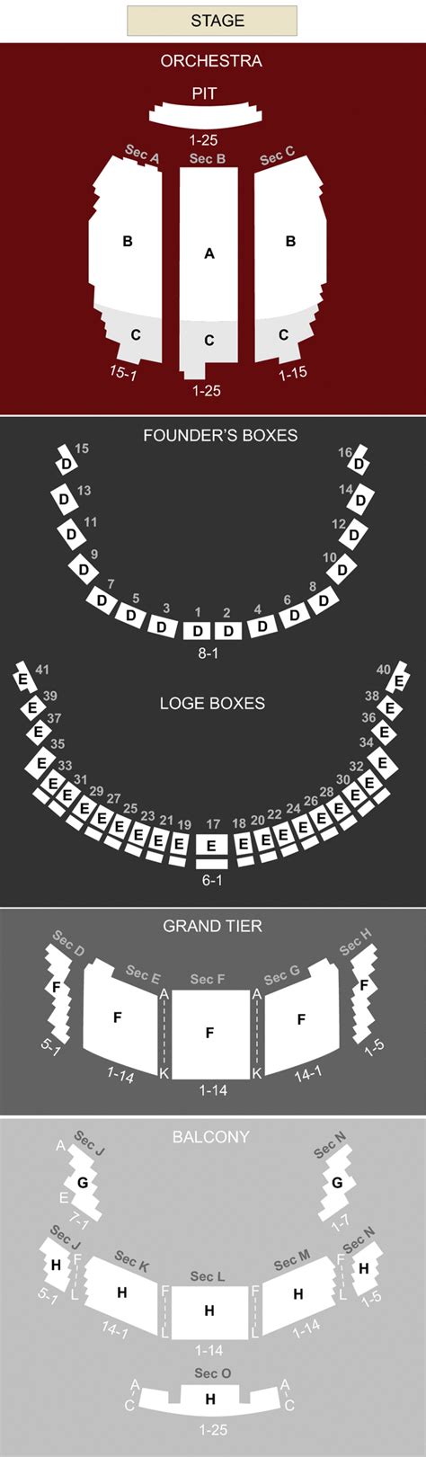 Brown Theater, Houston, TX - Seating Chart & Stage - Houston Theater