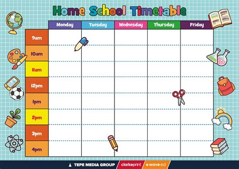 Timetable Chart Creator Boyjes - vrogue.co