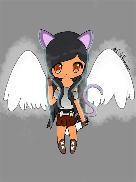 Aphmau with wings - Minecraft Diaries - Aphmau by ElfzTheGamer on DeviantArt