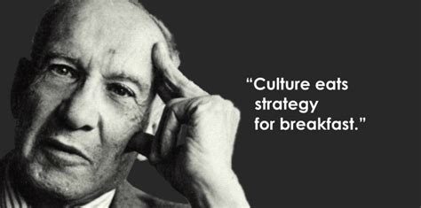 Peter Drucker famously said that culture eats strategy for breakfast.