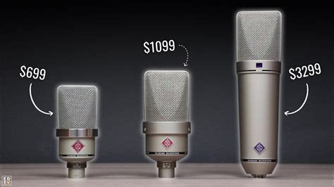 Which Neumann Microphone Should You Buy? - Neumann TLM 102 vs. TLM 103 vs. U87 Ai - YouTube