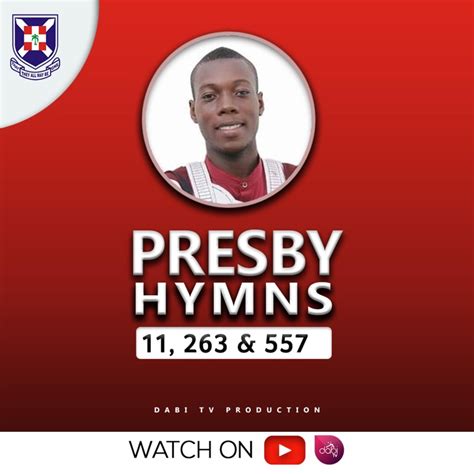 Presby Hymn 557 (Yesu megyefo ne wo) (feat. Henry Yestrop) - Dabi Tv ...