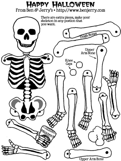 9 Printable Skeleton Crafts - Printables 4 Mom