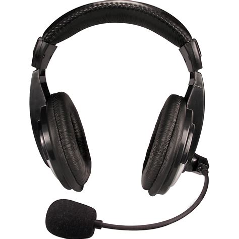 Nady QHM-100 Closed-Back Stereo Headphones with Boom Mic QHM-100