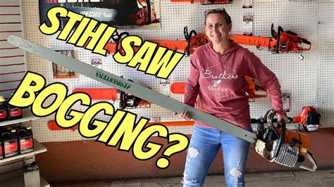 Stihl chainsaw bogging down, has no power or is leaking fuel? CHECK THIS! Repair/Vlog #Chickanic ...