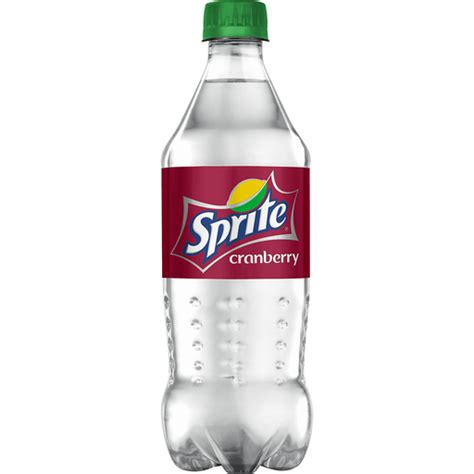 Sprite Cranberry Bottle, 20 fl oz | Lemon-Lime & Citrus | Reasor's