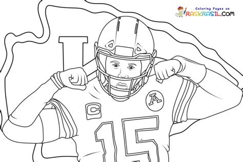 22+ Chiefs Football Coloring Pages - KaitlynnNusyba