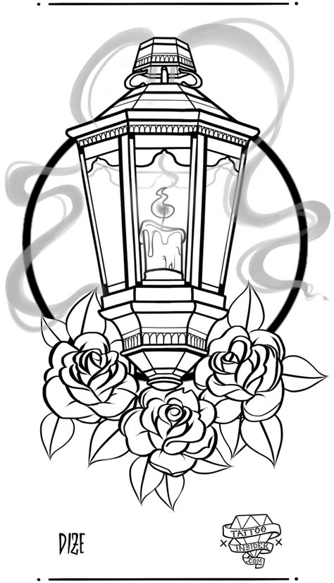 Lantern Tattoo Design - Design Talk