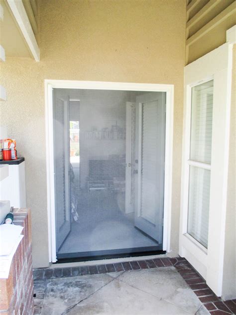 When you install a Retractable Screen Door, you get to leave your doors uncovered when the ...