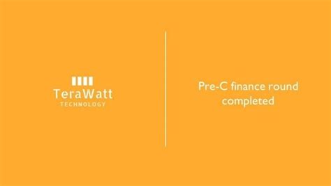 TeraWatt Technology completes Pre-C funding round to accelerate the large-scale pilot-production ...