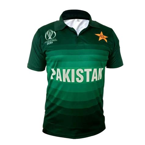 Pakistan Cricket Shirt Pakistan Cricket Jersey World Cup 2019 Team ...