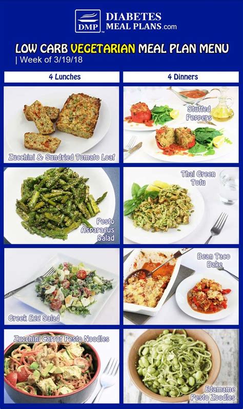 Pin on Vegetarian Diabetic Meal Plans