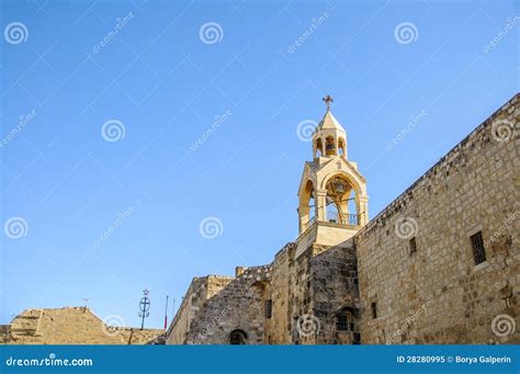 Nativity Church, Bethlehem, Palestine, Stock Image - Image of arab ...