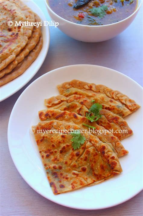 Mye's Kitchen: Gobi Paratha / Cauliflower Paratha