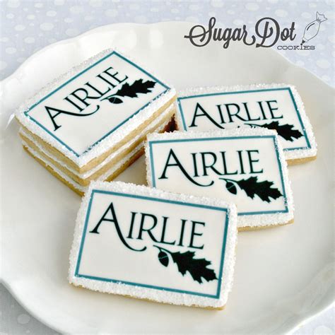 Custom Decorated Sugar Cookies for Corporate Events - Sugar Dot Cookies . . . Offering the best ...