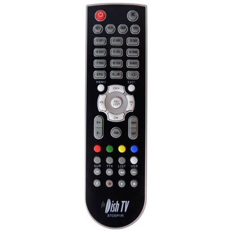 Remote Control for DishTV S7030 PVR Remote Controls ::. RV Supplies ...