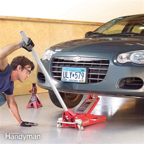 Car Repair: How to Jack Up a Car Safely | The Family Handyman