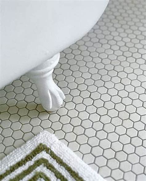 37 black and white hexagon bathroom floor tile ideas and pictures