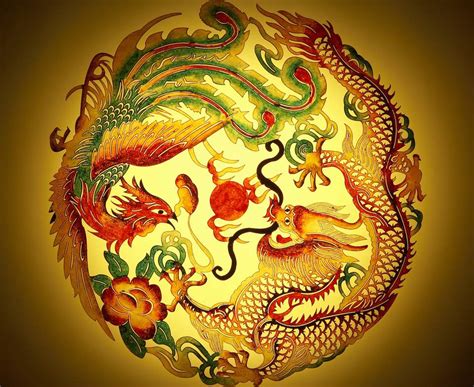 Dragon and Phoenix: Feng Shui Symbols Promoting Harmonious Marriage