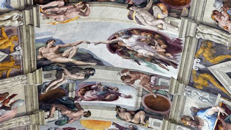 Frescoes of the Sistine Chapel in the Vatican