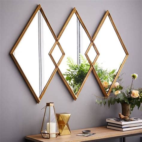 15 Best Small Diamond Shaped Mirrors