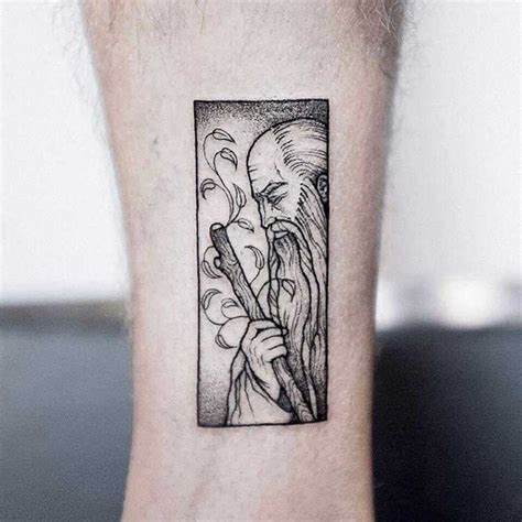 Wizard tattoo by dogma noir - Tattoogrid.net