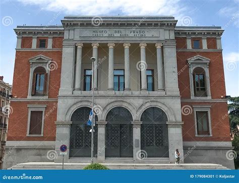 Beautiful Facade of the Prado Museum Stock Image - Image of espana, spain: 179084301