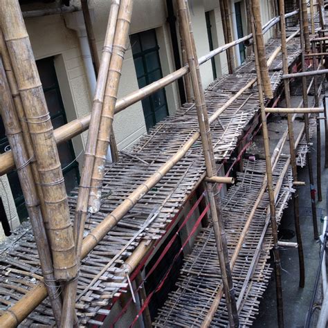 Bamboo Scaffolding in Shanghai - Claudia Looi