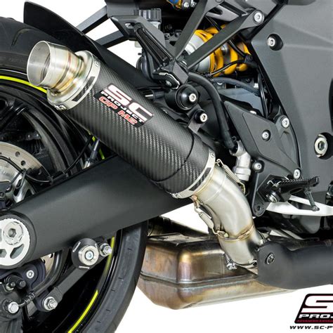 SC Project Exhaust Kawasaki Z1000 GPM2 Silencers 2017+