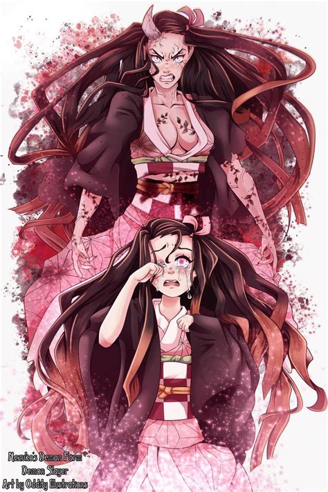 Nezuko's Demon Form by OddityIllustrations on DeviantArt in 2022 ...