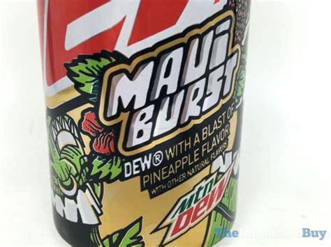 REVIEW: Mountain Dew Maui Burst - The Impulsive Buy