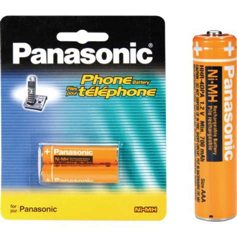 Panasonic NiMH AAA Rechargeable Battery for Cordless Phones