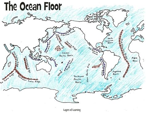 Mapping the Ocean Floor Freebie and Unit Study