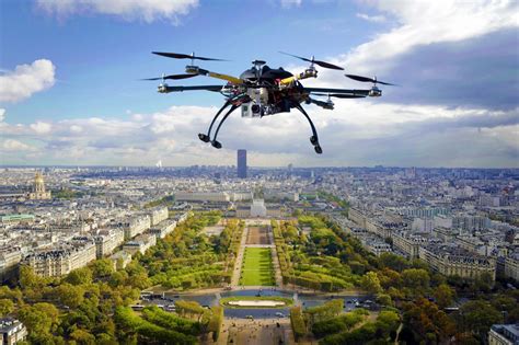 Drone Over City Free Stock Photo - Public Domain Pictures