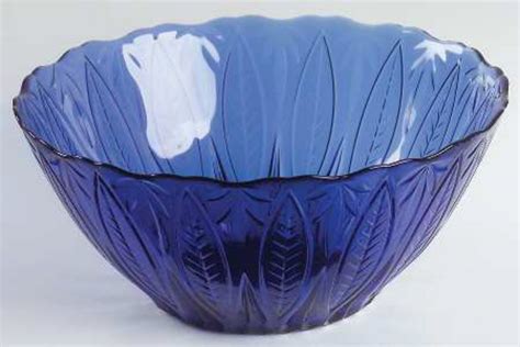 Avon Royal Sapphire Serving Bowl | Bowl, Blue dinnerware, Serving bowls