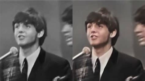 The Beatles- Money (Colorized Clip) - YouTube